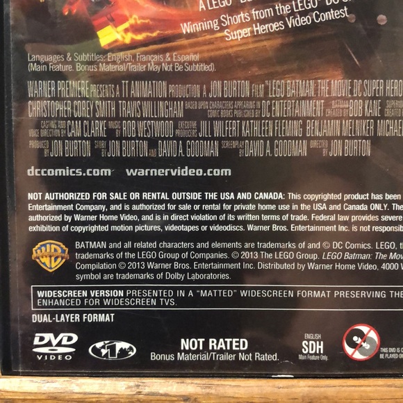 LEGO BATMAN THE MOVIE DC Super Heroes Unite DVD - Picture 5 of 7